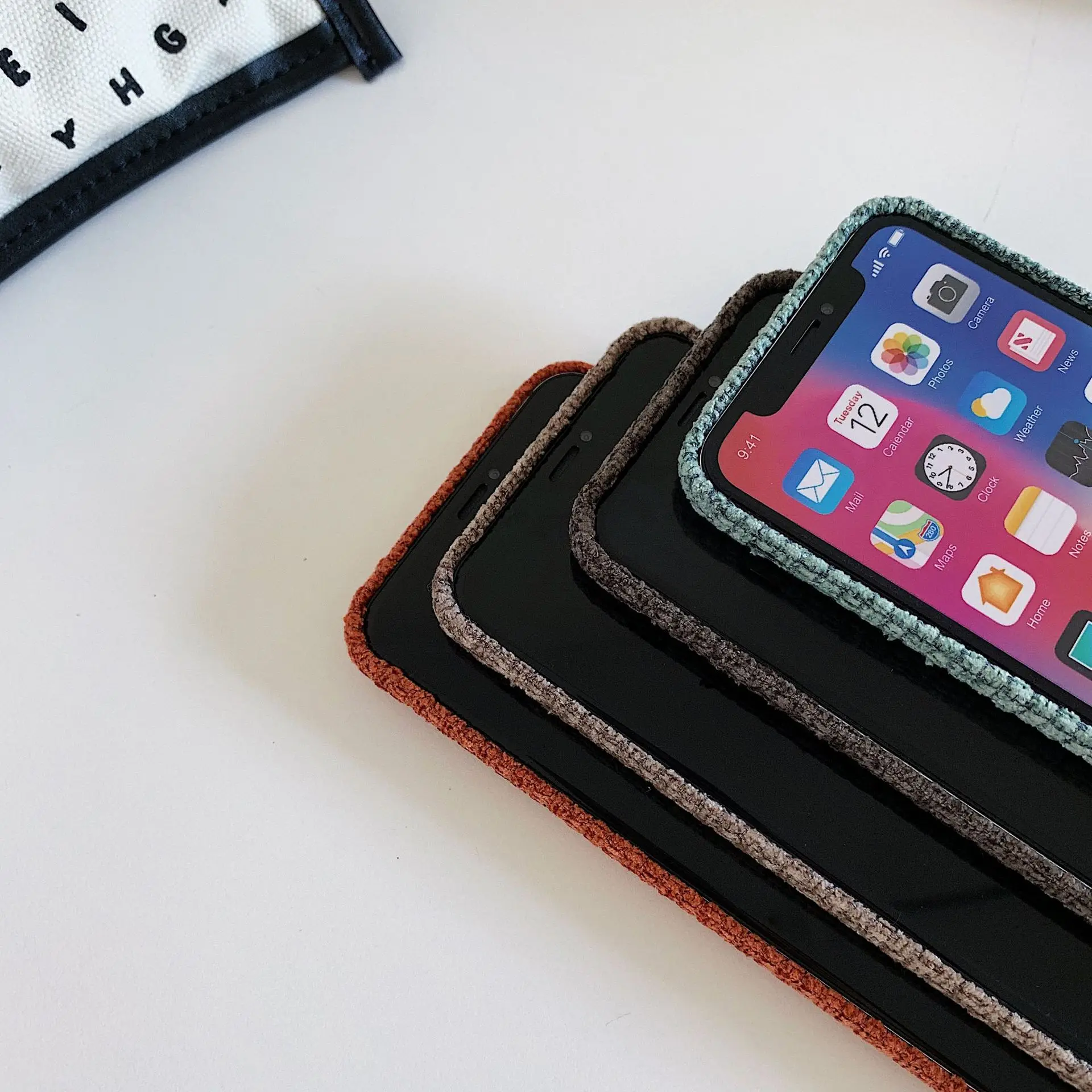 Ретро Модный зимний плюшевый diy ткацкий чехол для телефона силиконовый iPhone 7 8 6 6s