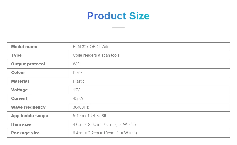 Wifi ELM327 V1.5 Obd2 автомобильный диагностический инструмент Мини Elm 327 Obd сканер инструмент считыватель кода для Android/IOS/Windows/Symbian