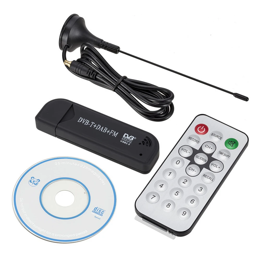 RTL SDR USB 2 0 программное обеспечение FM-радио DVB-T RTL2832U + FC0012 цифровой ТВ-приемник |