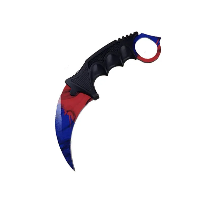 HS инструменты Karambit нож из нержавеющей стали тактический нож с неподвижным клинком нож с оболочкой и шнуром хороший нож для охоты кемпинга выживания