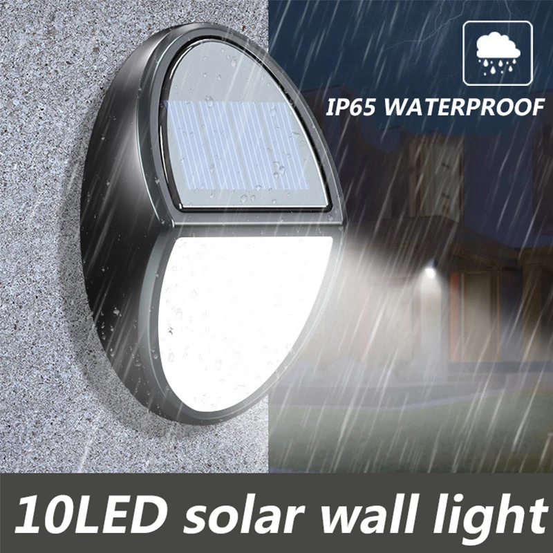 

Outdoor Waterproof Garden Decoration Garden Light Led Solar Wall Light Control Sensor Light