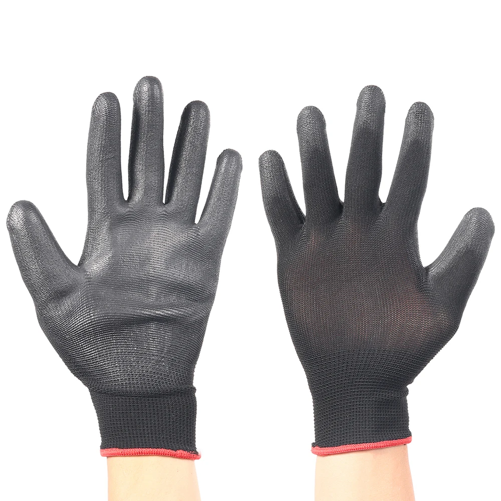 12 pairs of protective work gloves wear-resistant non-slip anti-static gardening and woodworking machinery safety | Безопасность и