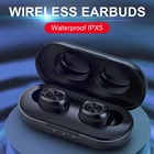 B5 TWS Bluetooth 5,0 Беспроводные наушники с сенсором отпечатков пальцев, HiFi беспроводная гарнитура с микрофоном, шумоподавляющие наушники, зарядная коробка