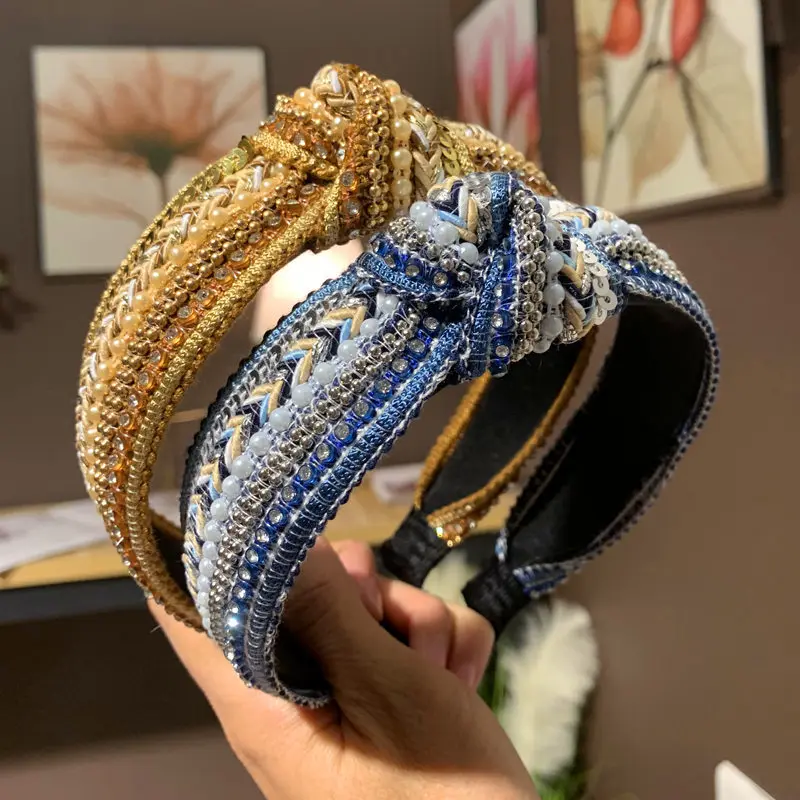 

Cloth for Wash Face Women Ornaments Korean Style Wide-brimmed Knotted Hair Band Multi Purpose Hair Accessories