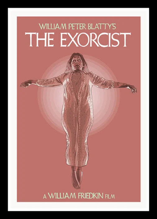 Великолепная Классическая картина JL The Exorcist из фильма ужасы художественный