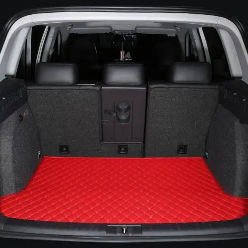 red Автомобильные коврики для багажника Honda CRV CRZ URV XRV Accord Fit vezel Elysion Odyssey Spirior Civic City Greiz - Название цвета: red