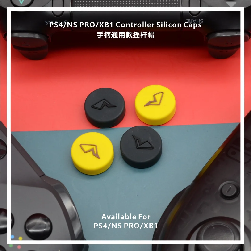Силиконовые накладки на кнопки для джойстика 4 шт./лот PS3/PS4/PS5/Xbox One/N-Switch Pro - купить