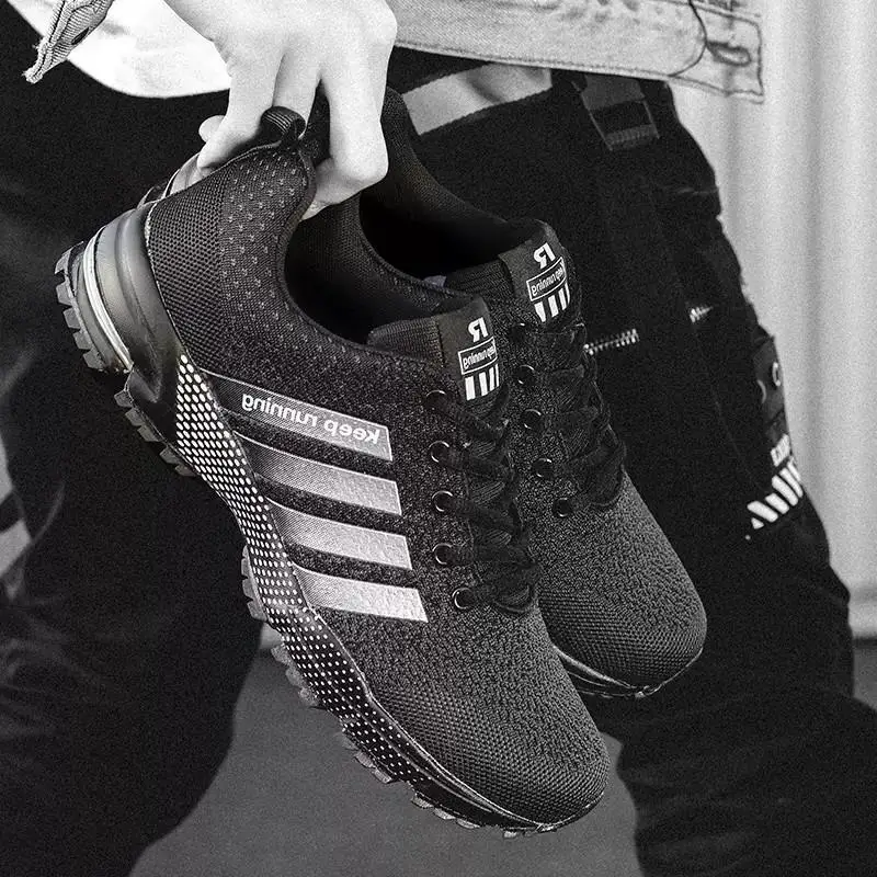 

Men Breathable Shoes Sneakers Men's New Weaving Running Shoes Tourist Shoes Leisure Outdoor Sports Shoe Women Sneakers 8702