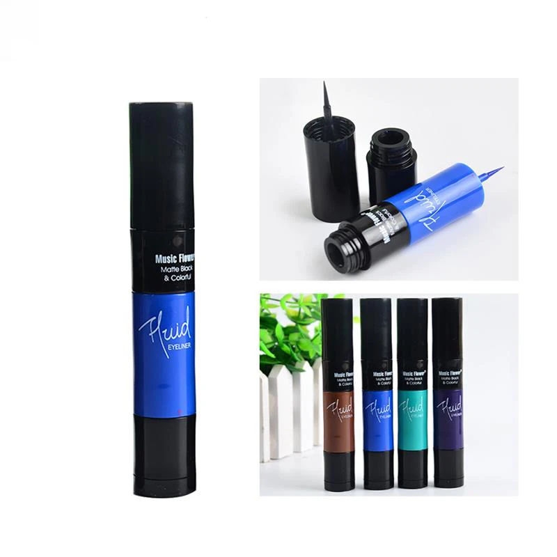 

Double-ended Eyeliner Fashion Matte Natural Quick-drying Liquid Eyeliner Waterproof Long-lasting Non-smudge Color Eyeliner