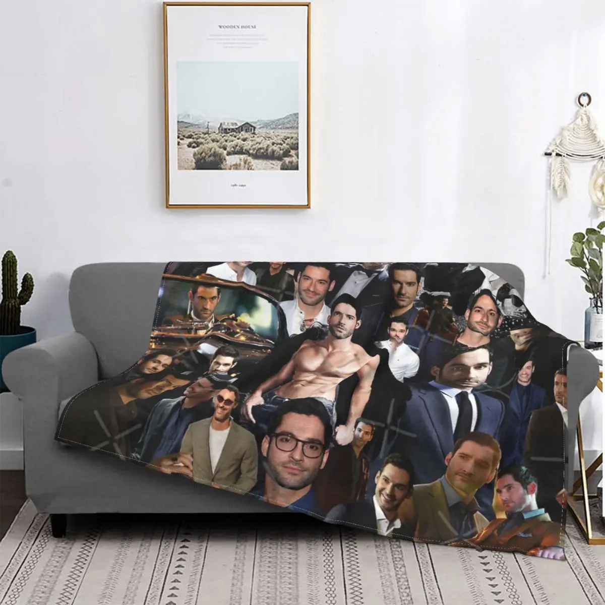 

Manta a cuadros de muselina para cama, cobertor para cama, 1 manta