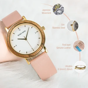 BOBO BIRD модные повседневные женские деревянные часы женские наручные часы золотой чехол часы подарок на день рождения zegarek damski