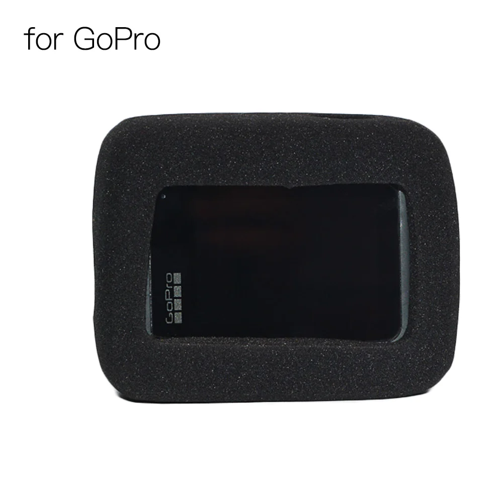 Для GoPro 8 лобовое стекло Ветер шумоподавление губка пена чехол Корпус для Спорт