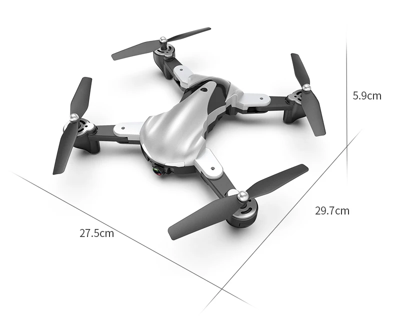 Радиоуправляемый Дрон EBOYU X13S 4 K/1080 P HD камера Wi-Fi FPV Дрон оптическое позиционирование потока контроль высоты жестов RC Квадрокоптер RTF