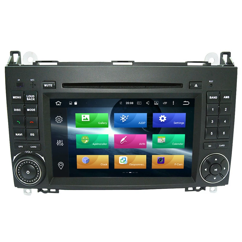 Android 10 0 Восьмиядерный автомобиль 2 din DVD GPS для Mercedes Benz Sprinter W209 W169 B200 B-class W245 B170 RAM 64G