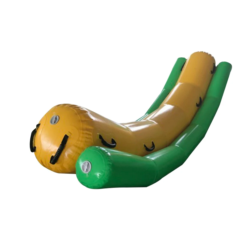 3 м гигантские красочные надувные игрушки для езды Seesaw герметичные водные луга