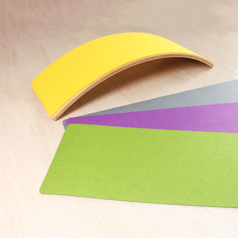 Детская деревянная доска для балансировки детская йога игры балансировочная