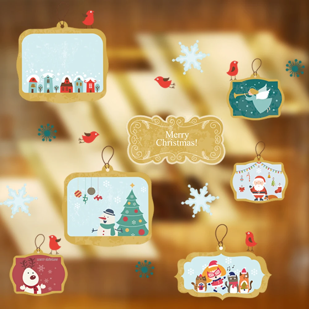 Мультяшный Рождественский тематический элемент для магазина домашний декор