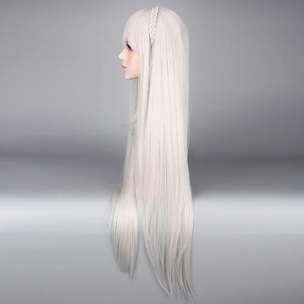 Re: Zero/Re: Zero Life в другом мире от Zero Female Emilia/Satella Косплей Костюм Любой размер на заказ с париком