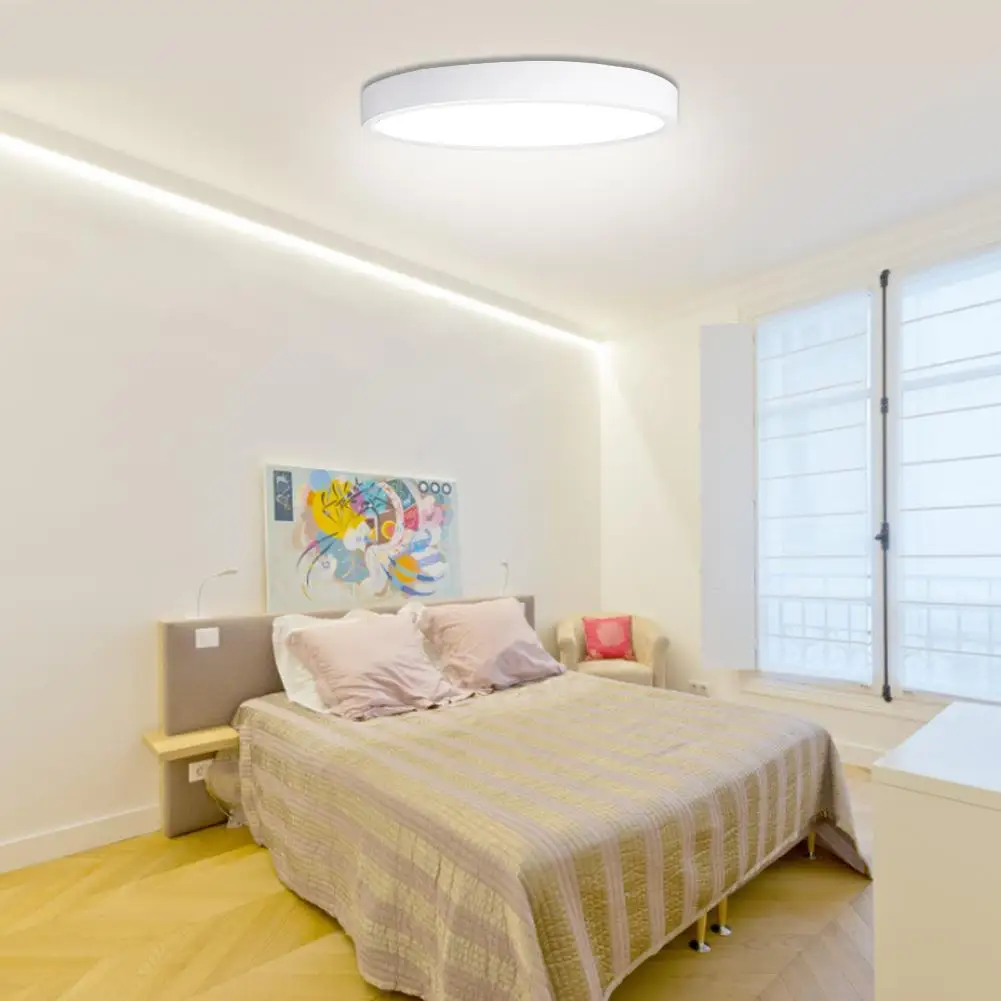 Ультра тонкий светодиодный потолочный светильник 18 Вт современный для гостиной 3