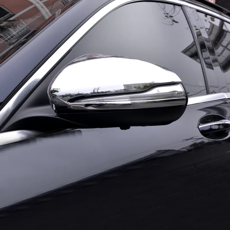 Крышка зеркала заднего вида автомобиля для Mercedes W204 W205 W212 W213 W176 W167 W246 glc x253 glk cla ml350 e