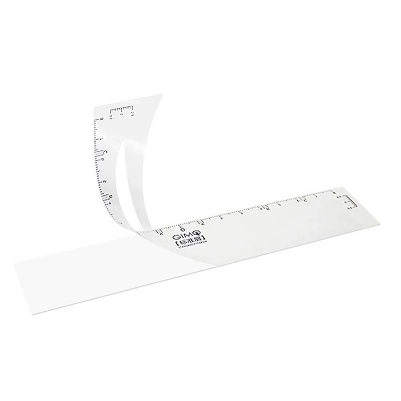 

Disposable 50pcs/lot Eyebrow Ruler Sticker Adhesive Eyebrow Microblading Ruler Guide Permanent Makeup Tool