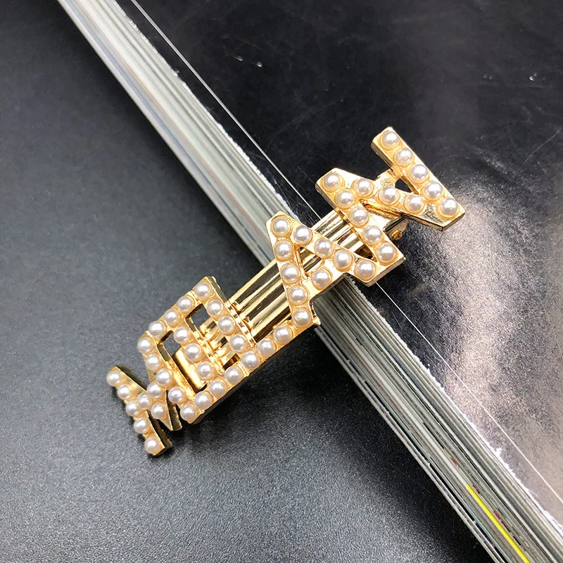 Город английские буквы Заколки для волос заколка пряжка Для женщин Москва Нью