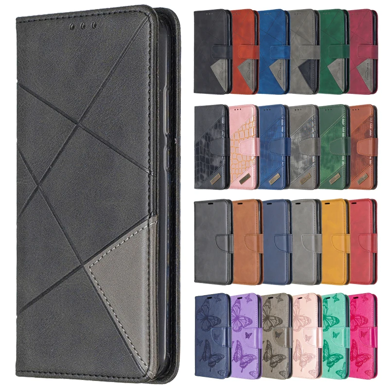 Wallet Flip Case For Samsung Galaxy S9 S 9 Plus 9Plus S9Plus G965F G960F G965 Cover Magnetic Leather Stand Phone Cases Bags
