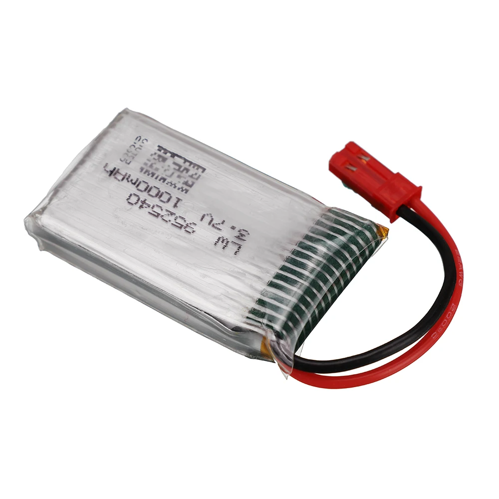 Аккумулятор Lipo 1S 952540 3 7 в 1000 мАч с зарядным устройством USB для HQ898B H11D H11C H11WH T64 T04 T05 F28