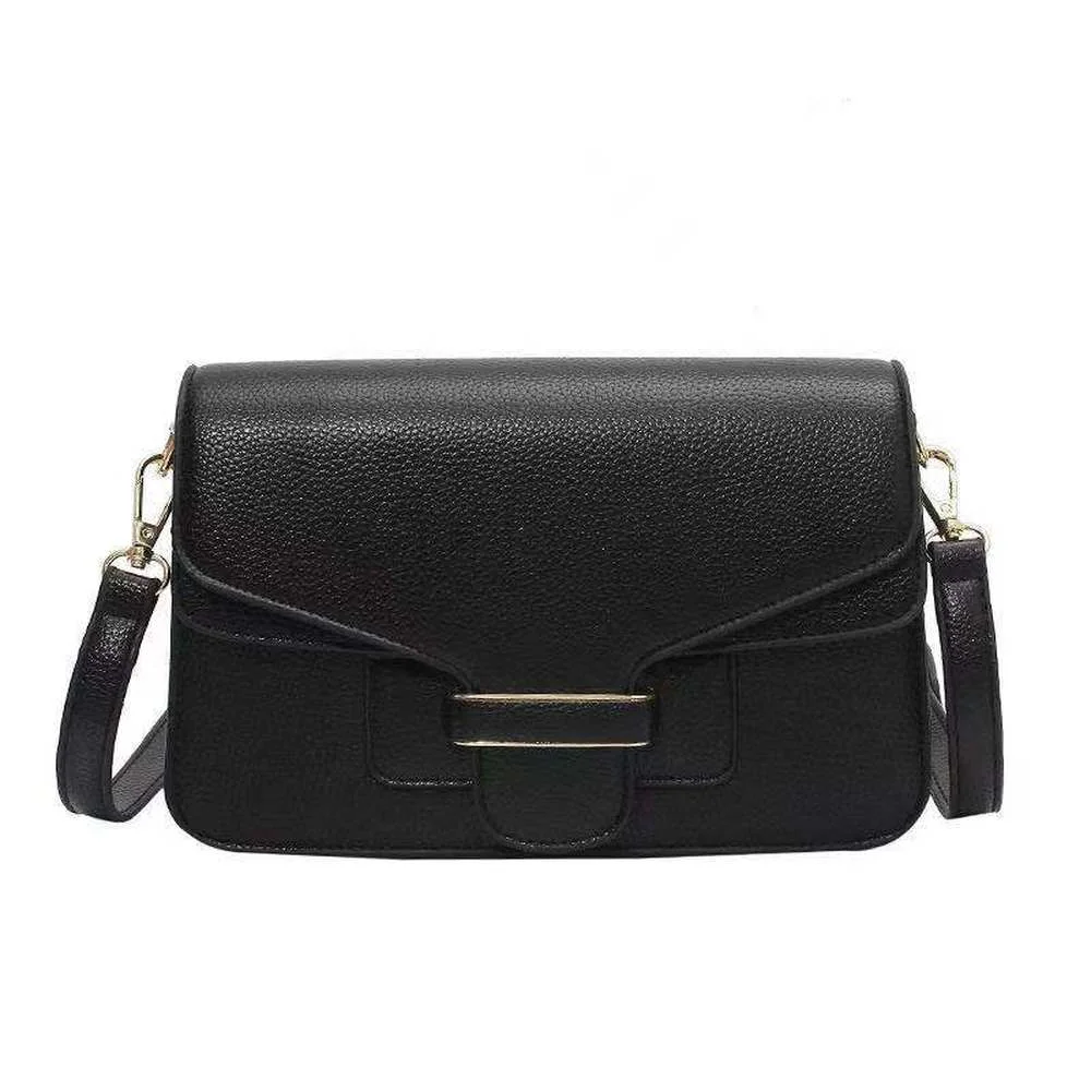 

Luxury ladies fashion one-shoulder messenger bag lipstick bag small square bag leather bag and handbag luxury designer buckle