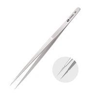 2uul hand finish 3d tweezer for mobile phone stainless steel high precision flying wire tweezers super hard extra point tweezers