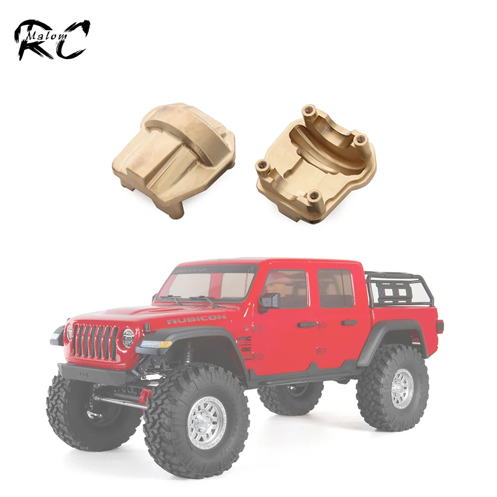 

Brass Weights Differential Cover for AR45 Portal Axle 1/10 RC Crawler Car Axial SCX10 III Gladiator JL Wrangler AXI03007 Upgrade