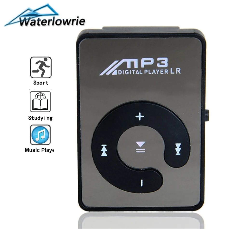 Waterlowrie плеер для бега мини аудио клип mp 3 player музыка мп плейер мп3 аудиоплеер