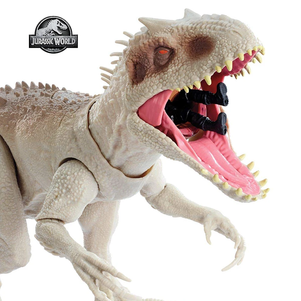 

Jurassic World Toy Dinosaurs Toy Tyrannosaurus Indominus Rex Biting Movements And Ferocious Sound Effects Toys Dinosaur GCT95