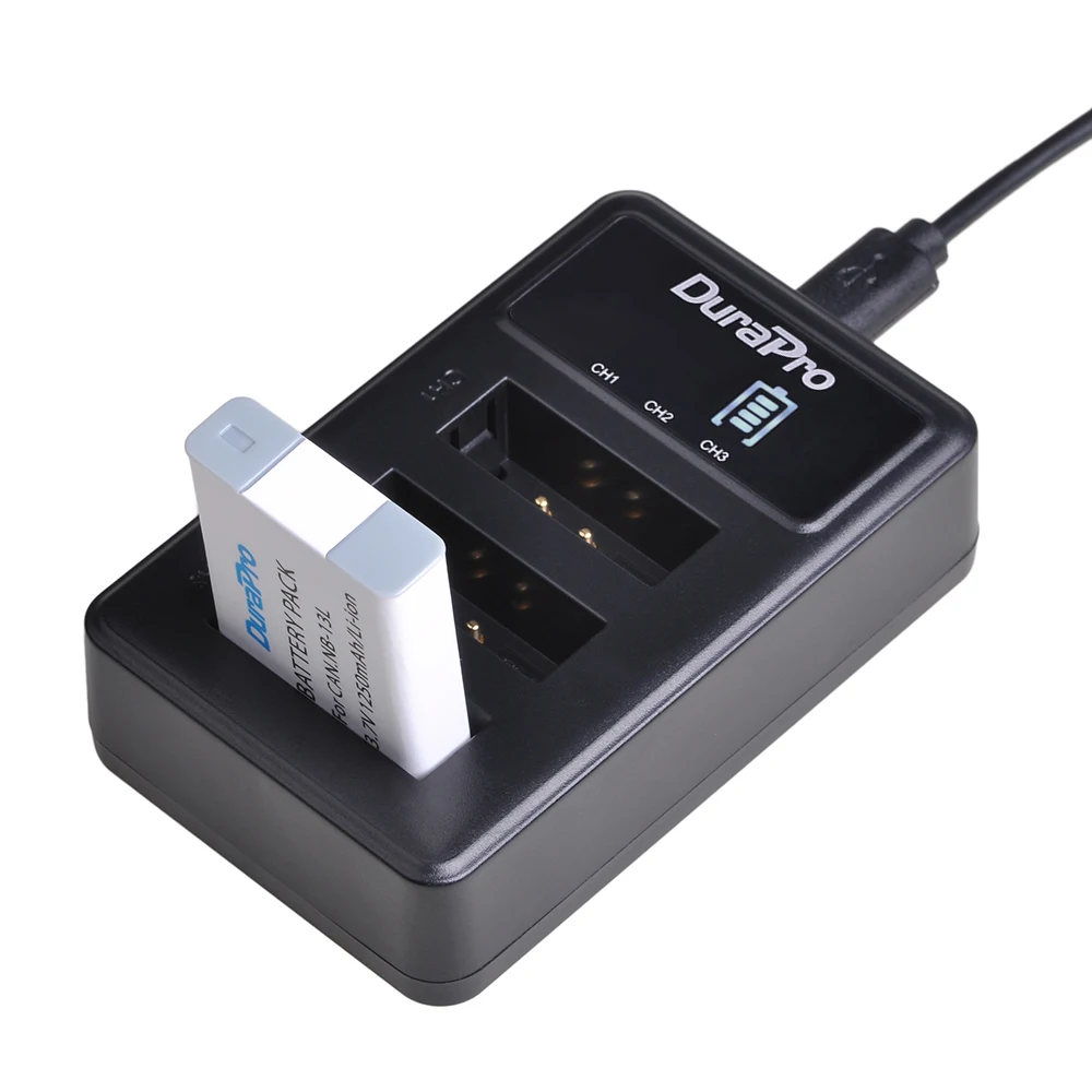 2 шт. NB-13L NB 13L 1250 мА/ч, Перезаряжаемые Батарея+ светодиодный 3-Порты USB Зарядное устройство для Canon G5X G7X G9X G7 X Mark II SX720 HS Камера