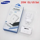 Оригинал, Samsung, S20 Примечание 10 плюс 5G 25W зарядное устройство супер быстрая зарядка Usb Type C Pd PPS Быстрая зарядка для телефона Samsung Galaxy Note 20 Ультра A91
