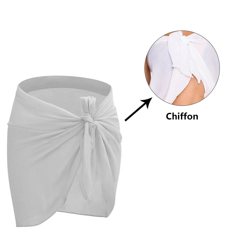 Новинка лета 2019 сексуальные женские наряды блузка бикини накидка шифоновый шарф