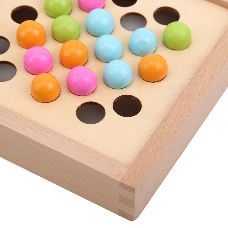 

Wooden Toys for Children Finger Game 3-6-year-old Tabletop Bead Game Focus Training Toy Parent Child Interactive Toy Baby Toys