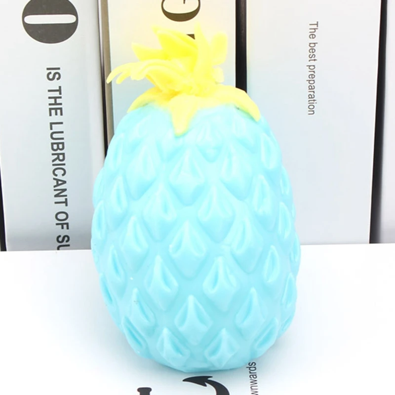 

New Pineapple Beads Toys Simulation Fruit Beads Fun Soft Stress Reliever Toy Children Adult Fidget Creativity Sensory Toy Gift