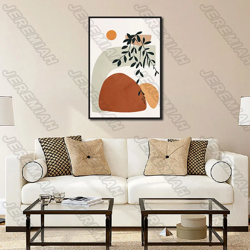 

Abstract Painting Waterproof Ink Frameless Canvas Painting Nordic Poster Printing Art Picture Modern Living Room Decoration