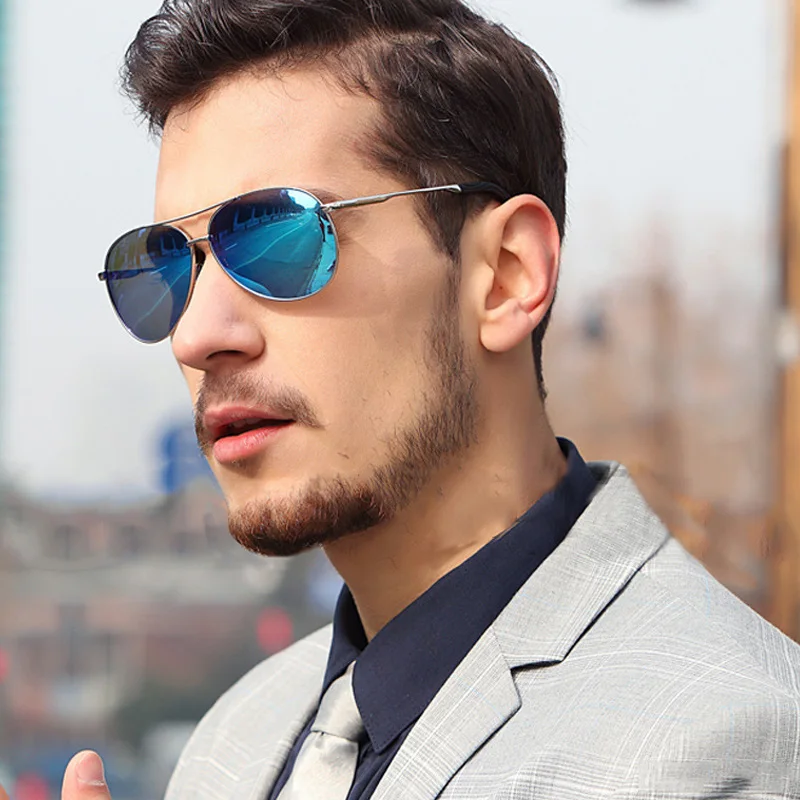 H2OR3 очки солнцезащитные мужские поляризационные очки водителя ретро мода авиатор очки очки солнцезащитные женские Высокое качество Бренд дизайнер солнечные очки UV400 8013
