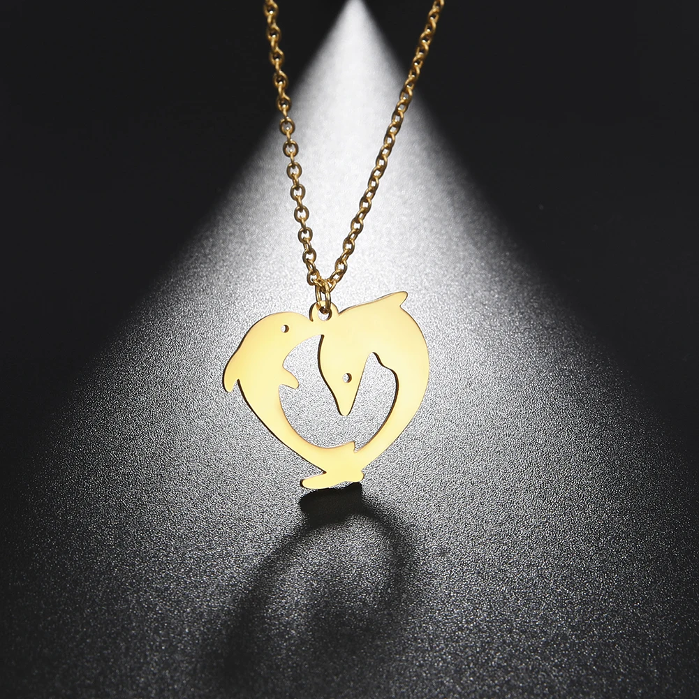 Женский комплект из колье и серёг нержавеющей стали | Украшения аксессуары