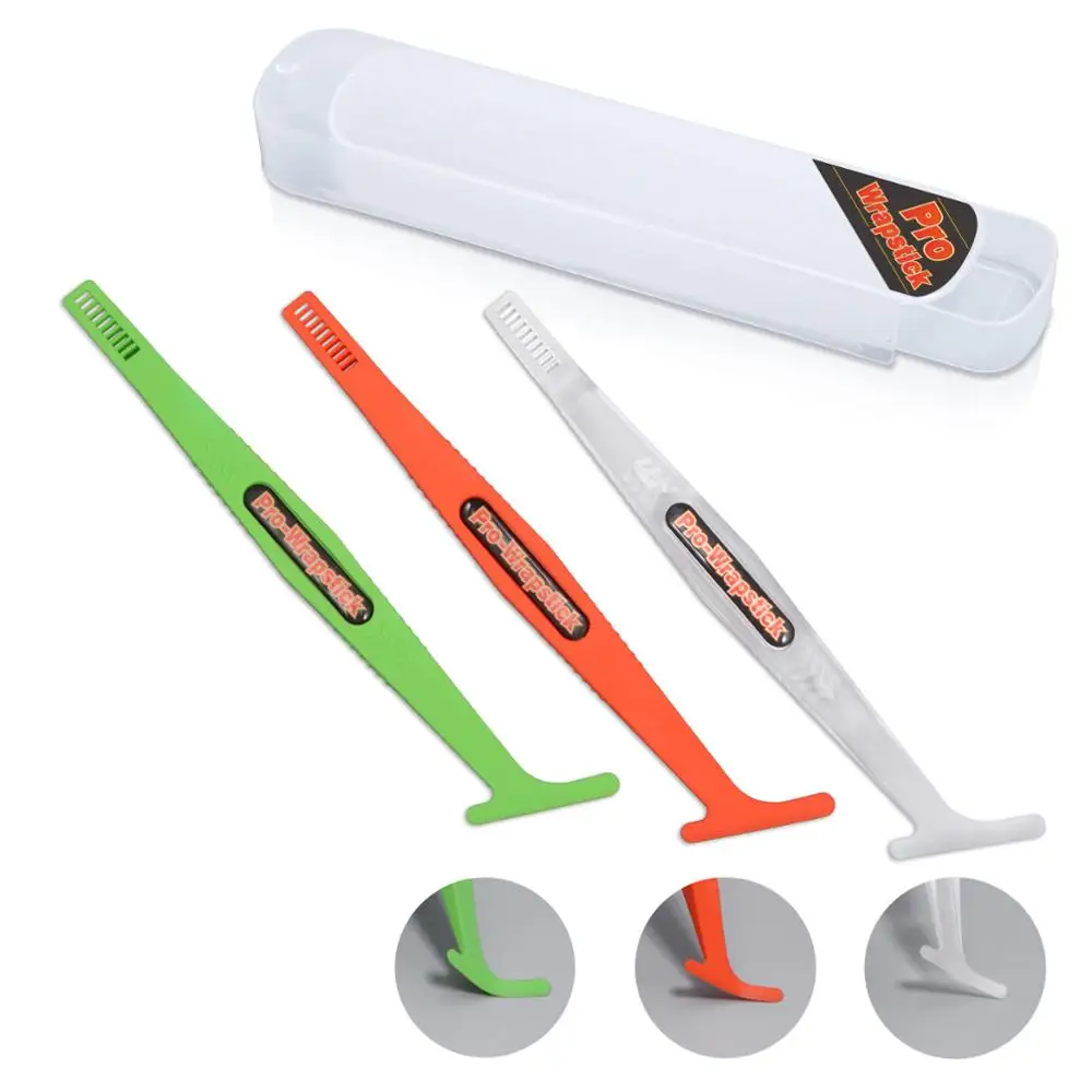 

EHDIS 3pcs/Set Car Wrapping Magnetic Stick Squeegee Carbon Fiber Vinyl Film Knife Scraper Window Tint Decals Installing Tool Kit