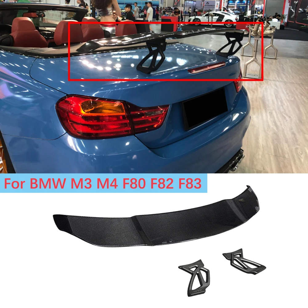 

Задний спойлер из углеродного волокна крылья багажника для BMW F82 F80 F87 M2 M3 M4 для Benz C63 CLA45 Автомобильные Гонки GT Wing