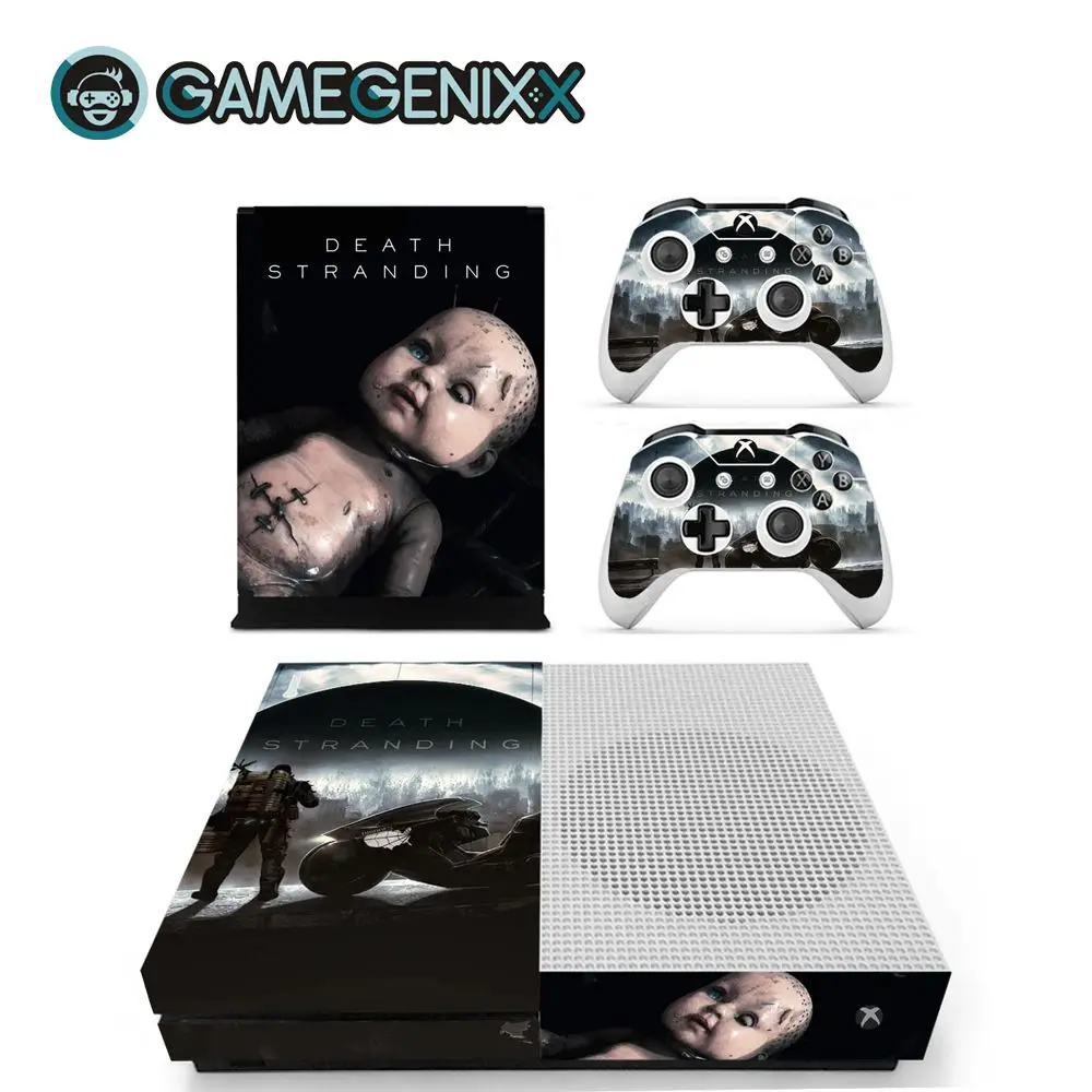 GAMEGENIXX кожи Стикеры защитная наклейка крышка полный набор для Xbox One Slim консоли и 2