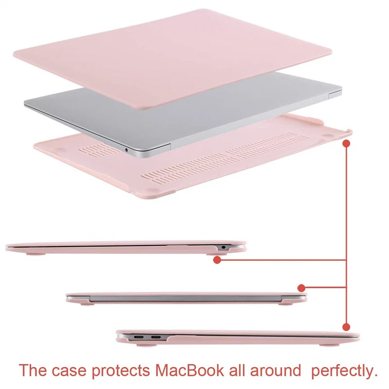 crystal hard laptop case for macbook air 13 a2179 2020 retina pro 13 15 a2289 a2159 new touch bar cover for macbook pro 16 a2141 free global shipping