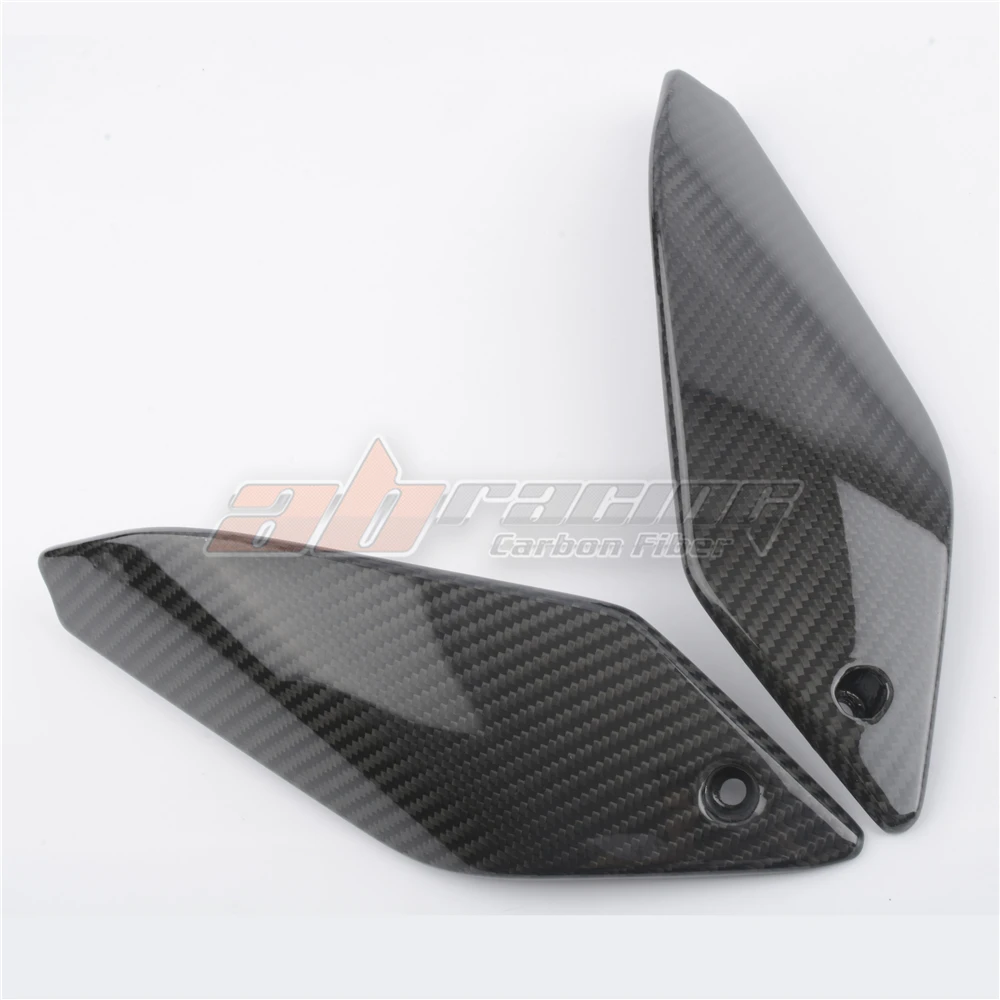 Seite Mid Frame Panel Trim Gugel Verkleidung Carbon Faser Für KTM DUKE 690 2012-2015 Volle Carbon Faser 100% Twill