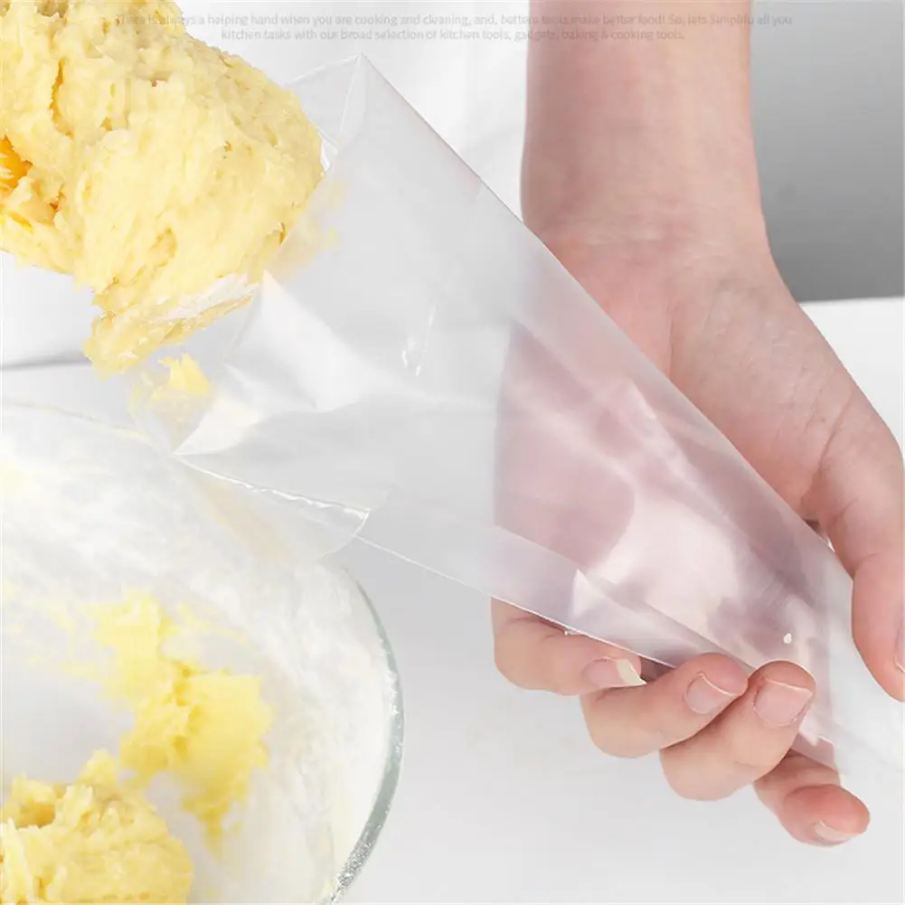 10 шт./компл. одноразовый мешок для теста кухня глазурь крем помадка конвейерное