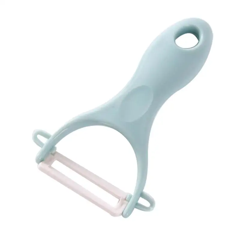 

Candy Colors Ceramic Peeler Fruit Vegetable Peeler Kitchen Tool Stainless Steel Potato Sharp Slicer Cutter Safety Ceramic Knife