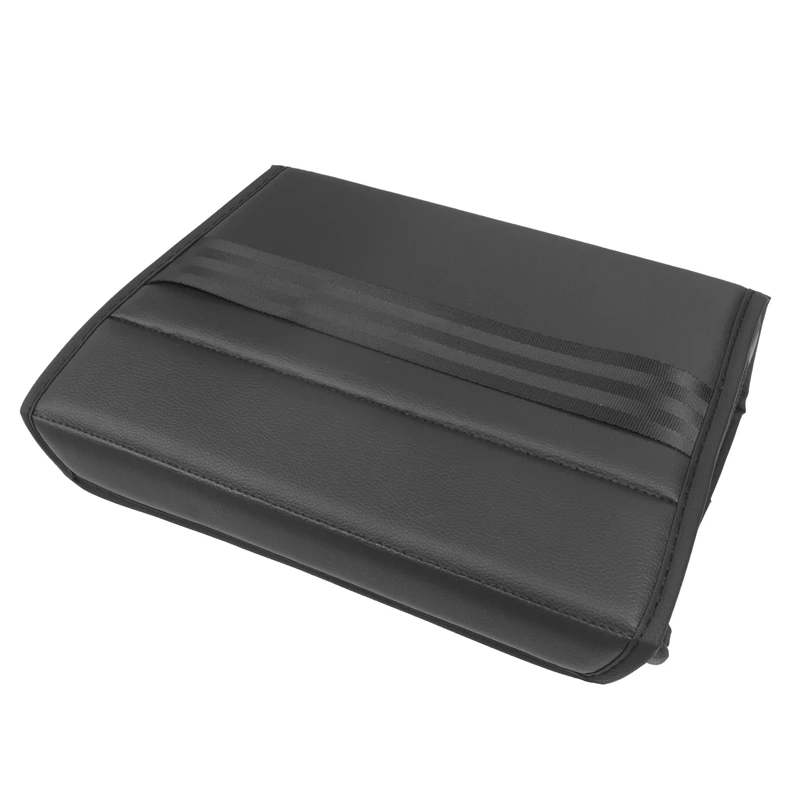

for Tesla Model Y Storage Box Under the Seat Leather Car Interior Accessories Black
