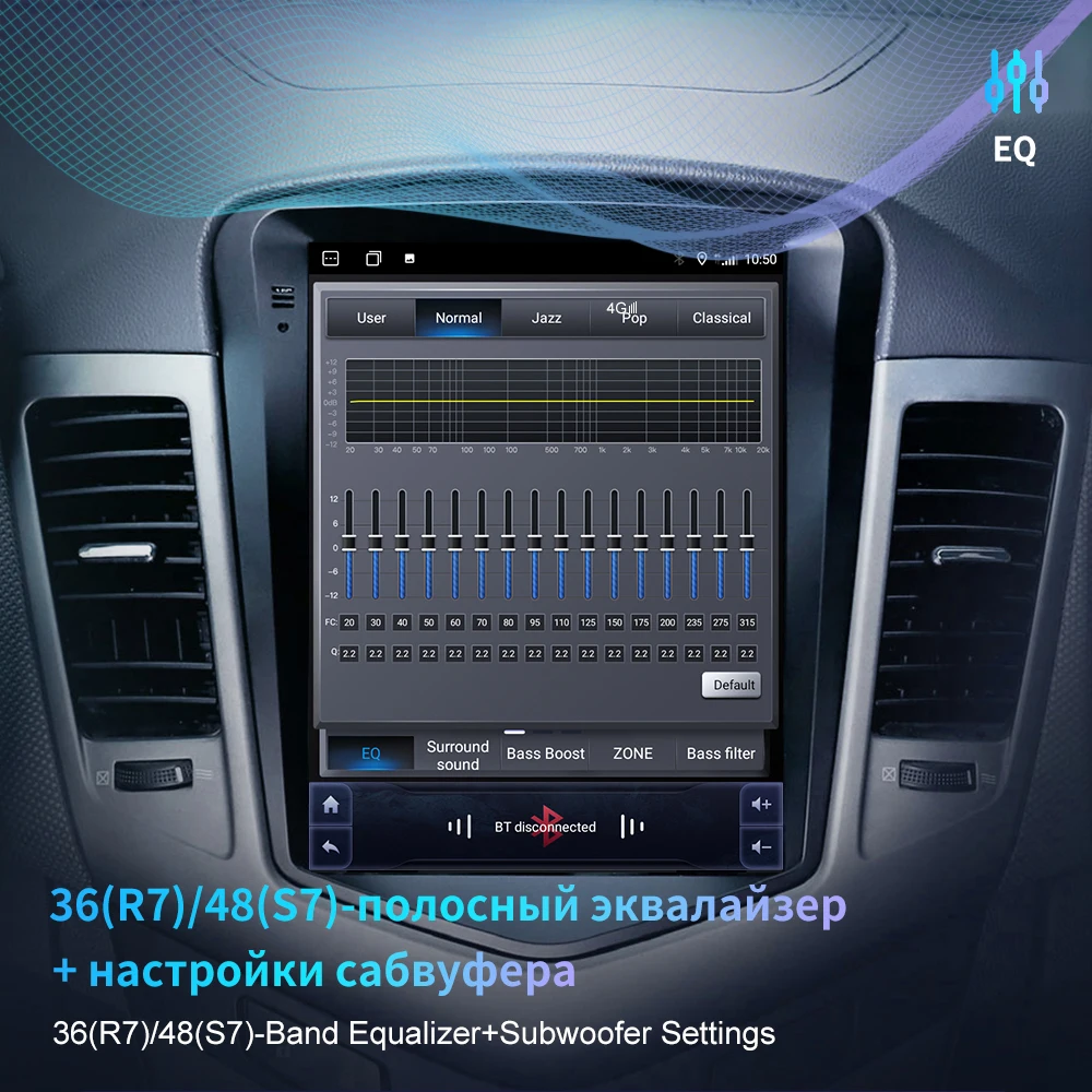 ekiy android 10 car gps for ford focus 2012 2017 navigation radio stereo multimedia vertical tesla screen bt 2 din no dvd player free global shipping